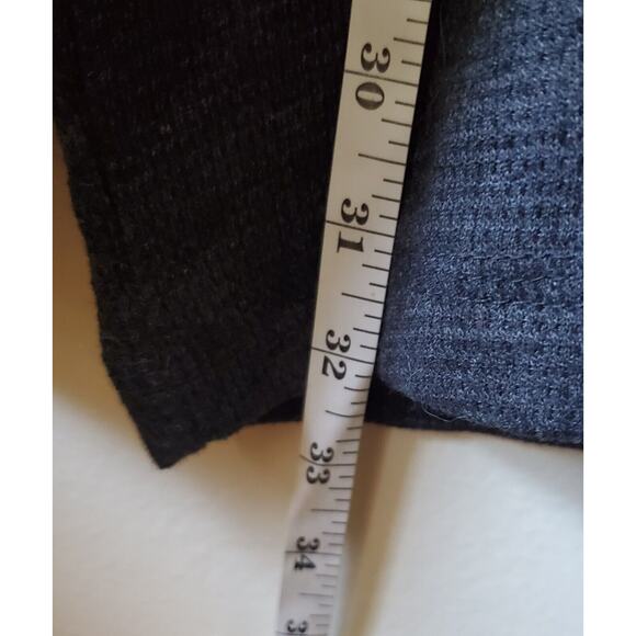 Generation One Mens 2XL New Charcoal Gray Thermal Long Sleeve Cotton Poly Soft - Picture 5 of 9